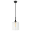 Matteo Lighting Traditional Pendant, Clear Glass