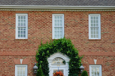Example of a classic exterior home design in Other