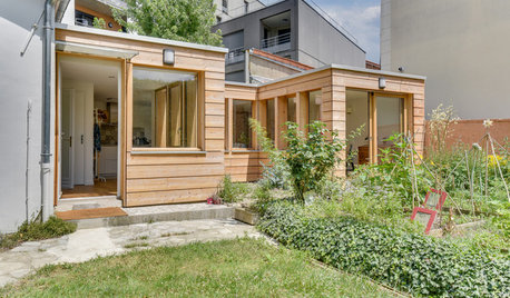 Avant/Après : Une extension écologique tout en bois