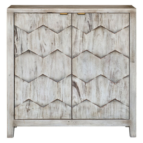 Uttermost 25862 Catori Smoked Ivory Console Cabinet