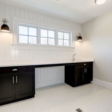Bethesda Full Kitchen, Bath & Laundry Room Remodel - Transitional