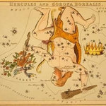 Bentley Global Arts Group - Hercules and Corona Borealis 1825 Print - Hercules and Corona Borealis 1825 Poster Print by  Jehoshaphat Aspin  (12 x 18) is a licensed reproduction that was printed on Premium Heavy Stock Paper which captures all of the vivid colors and details of the original. The overall paper size is 12.00 x 18.00 inches and the image size is 12.00 x 18.00 inches. This print is ready for hanging or framing.