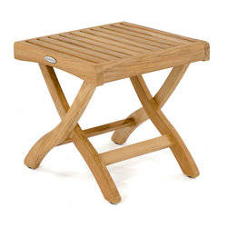 18" Folding Side Table/Stool- 18600 - Vanity Stools And Benches