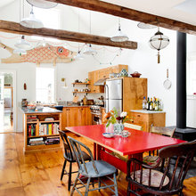kitchen and dining