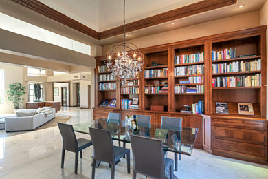 Example of a trendy dining room design in Phoenix