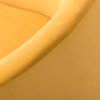 Velvet Swivel Barrel Chair, Set of 2, Mustard