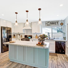 Turquoise in kitchen