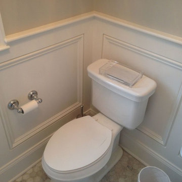 recessed panels on wall