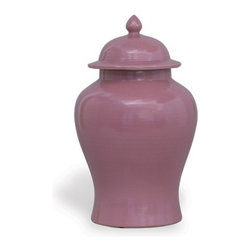 Lilac Temple Jar - Decorative Accents