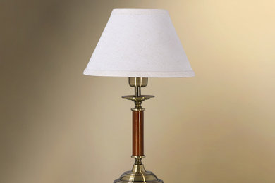 Настольная лампа с абажуром СТЕЛЛА