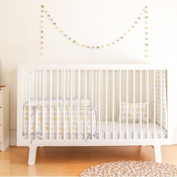 Harlequin Dawn Fitted Sheet Set - Baby Bedding