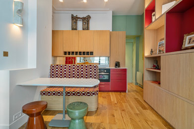 Idées déco pour une cuisine éclectique.