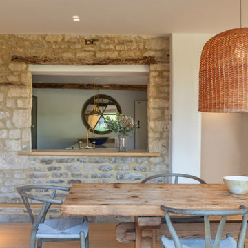 Listed building extension and kitchen in the Cotswolds