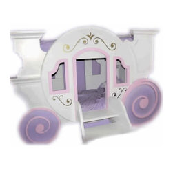 Cinderella's Princess Carriage Bunk Bed - Products