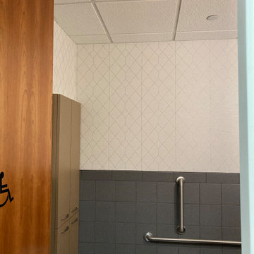 Grandview Dental office Wallpaper install and interior paint