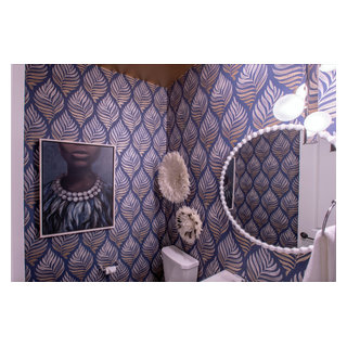 Modern Family Project - Modern - Powder Room - San Diego - by Blackdoor ...