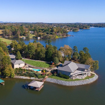 Massive Lakefront Deck