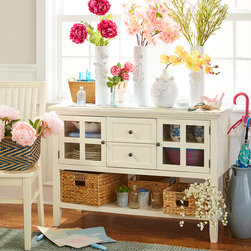 Ronan Antique White Small Buffet - Buffets And Sideboards
