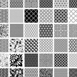 Moving Black - Wall & Floor Tiles
