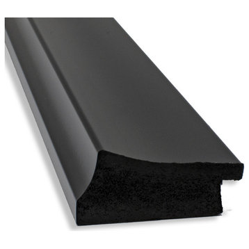 Framed Natural Cork Board, 42x30, Grand Black Framed Organization Boards