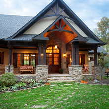 Front Entrance and porch