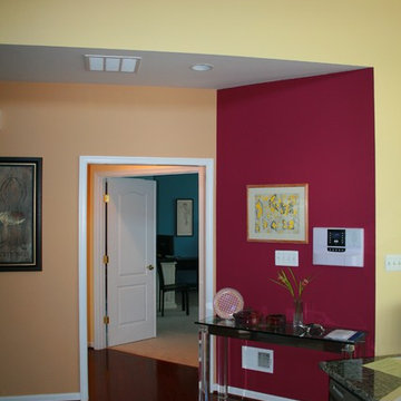 Interior Paint Color Consultation, Before and After Photos