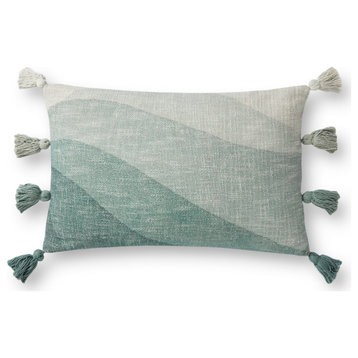 Justina Blakeney x Loloi PJB0011 Green 13" X 21" Cover Only Pillow