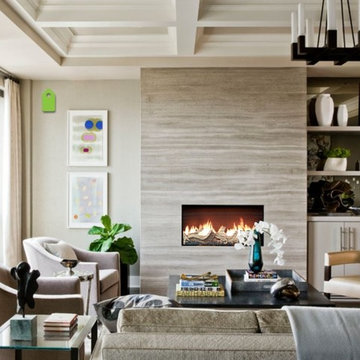 36" Linear Indoor Fireplaces