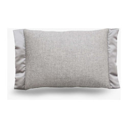 Cashmere Throw Pillow, Grey - Decorative Pillows