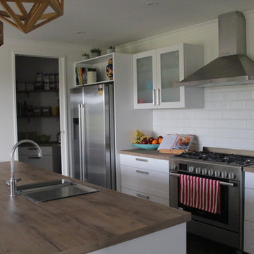 Warm and Organic - White and Timber