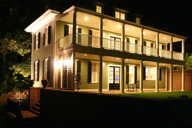 Example of a classic exterior home design in Raleigh