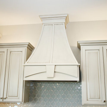Custom Carved Stove Hoods
