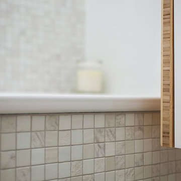 Glass Vanilla Mosaic Tiles