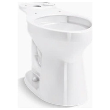 Kohler K-31588 Cimarron Elongated Chair Height Toilet Bowl Only - - White