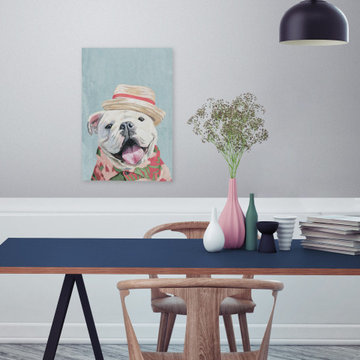 "Ready for Vacation" Painting Print on Wrapped Canvas