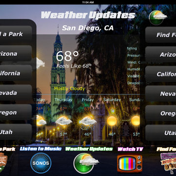Country Coach Magna 2006 RV - Weather Updates