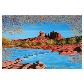 Mike Bennett Cathedral Rock Art Print, 30"x45"