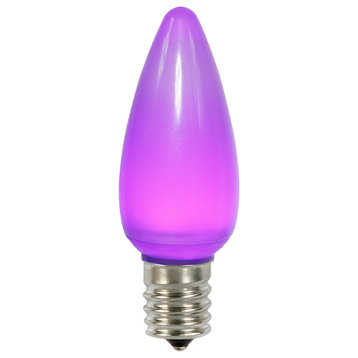 Vickerman C9 Ceramic LED Purple Twinkle Bulb 25/Bx
