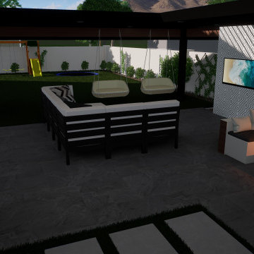 Contemporary Meets Intimate For Entertaining