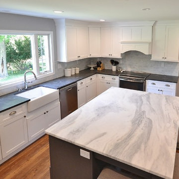 Large Transitional Style Kitchen Remodel Under $100K