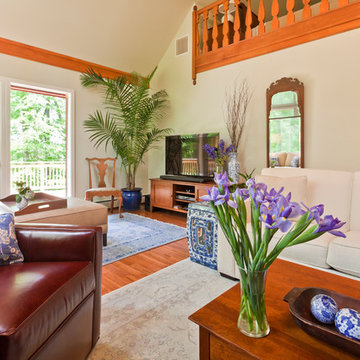 Asian-Inspired Great Room