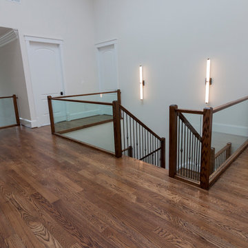 Project #44 | Contemporary Staircase with Skylit Stairwell