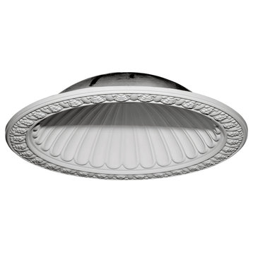 Claremont Recessed Mount Ceiling Dome, 47 3/8"OD x 38 3/8"ID x 10 3/8"D