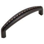 Cosmas - Cosmas 228-96ORB Oil Rubbed Bronze 3-3/4&rdquo; CTC Rope Cabinet Pull - 3-3/4" (96mm) Hole Centers