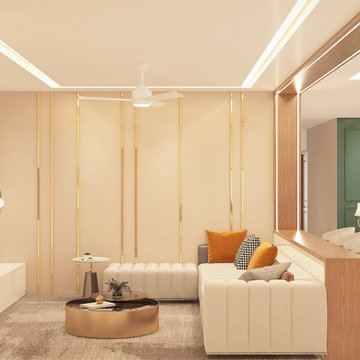 Family Lounge | Prestige White Meadows | Contemporary Design | Artis Interiorz