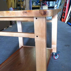Rolling Cart - Birch Butcher Block - Products