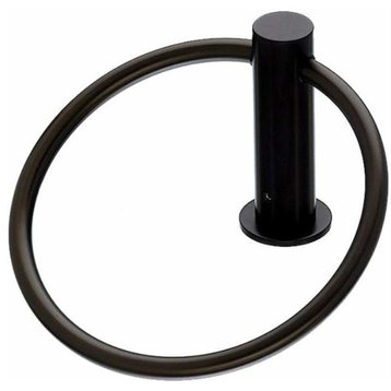 Hopewell Bath Ring - Flat Black