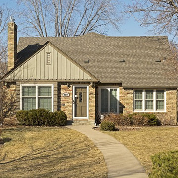 Exterior – 1950s Kitchen Remodel and Dormer Addition – St. Paul, MN
