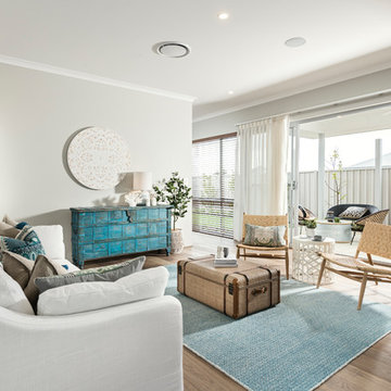 Beach Style Living Room