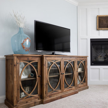 Horse Head Lamps Master Suite